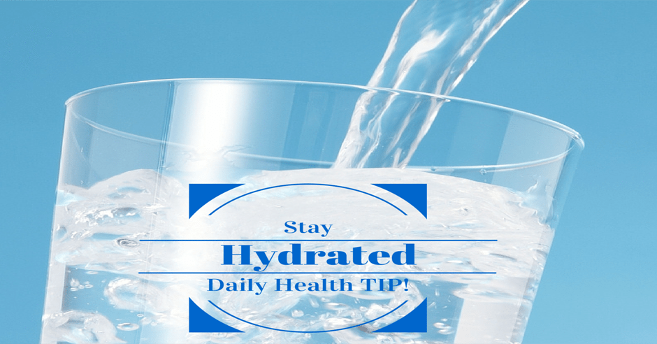 Drink Water Health Habit Caldwell NJ
