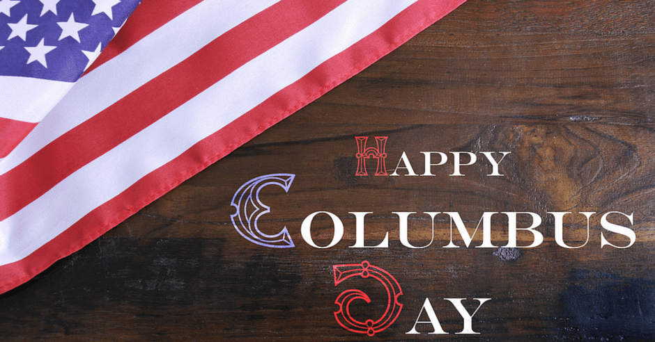 Happy Columbus Day Caldwell NJ